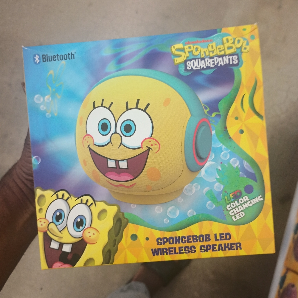 SpongeBob SquarePants Yellow Wireless Speaker